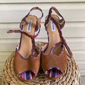 Nine West brown heels